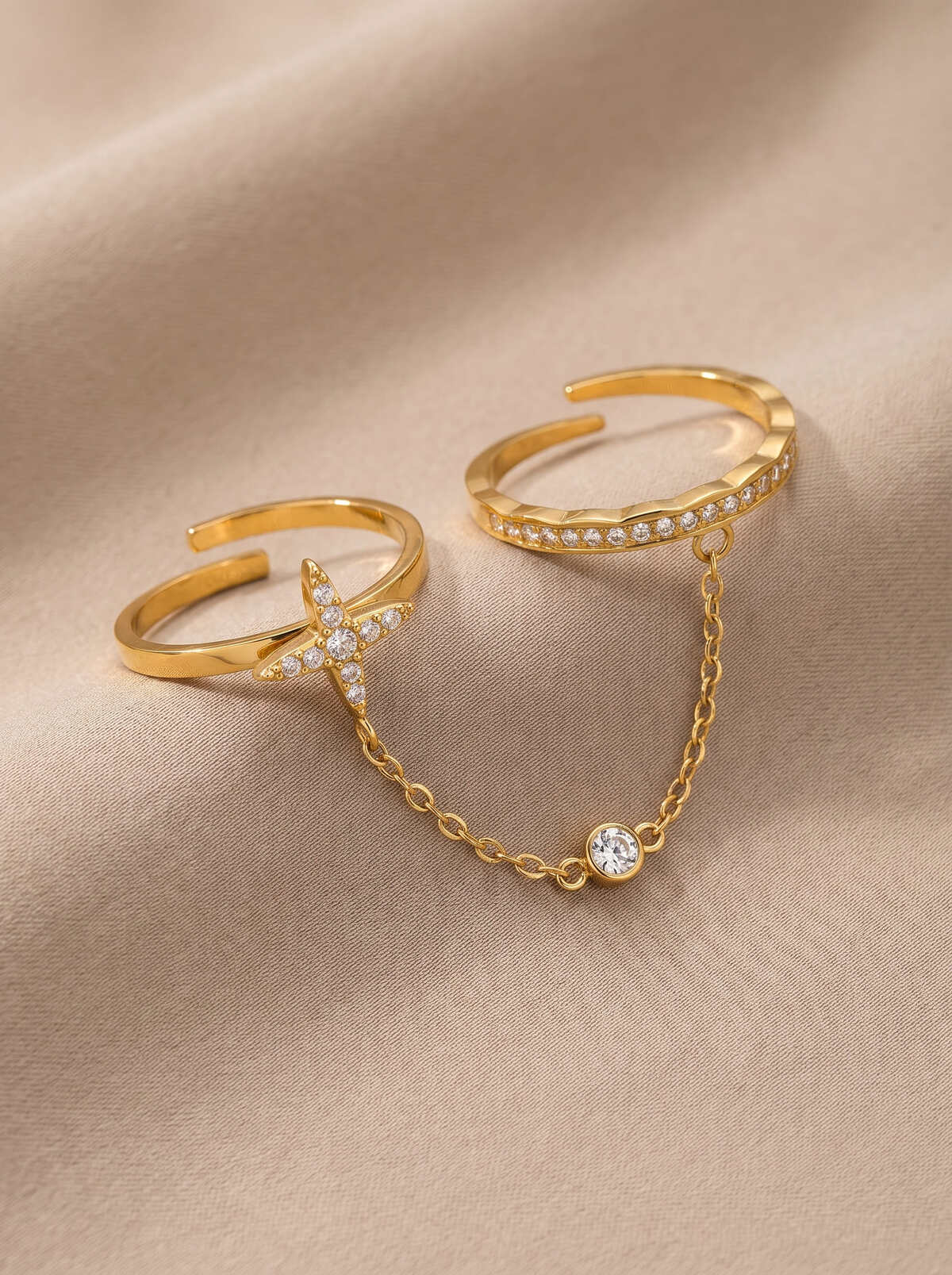 Double ring -goud