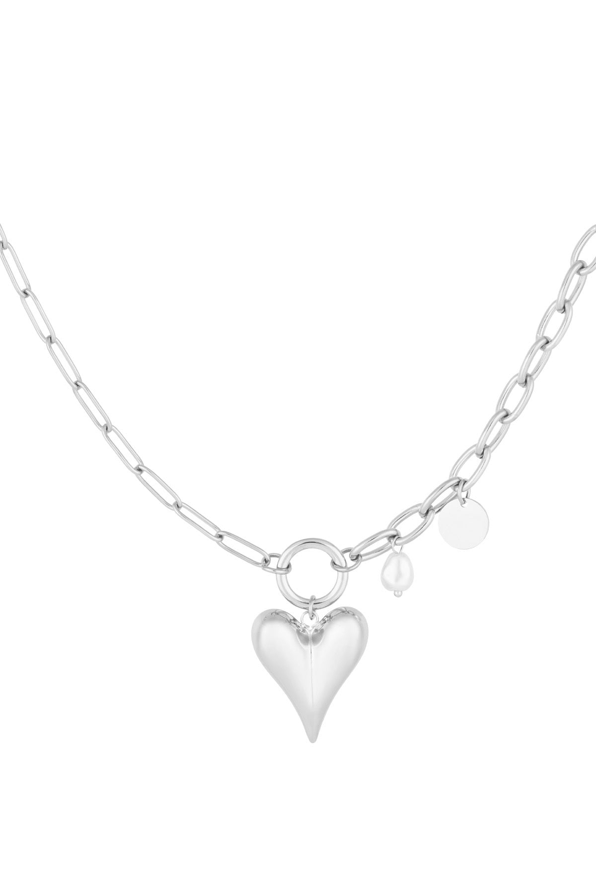 Ketting pearl baby - Zilver kleur