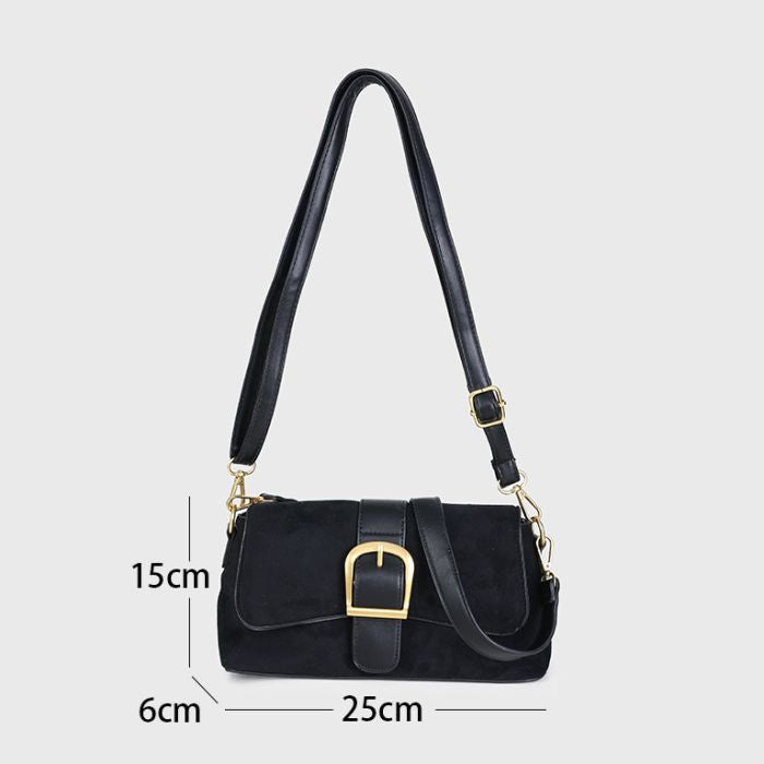Wavy bag -black