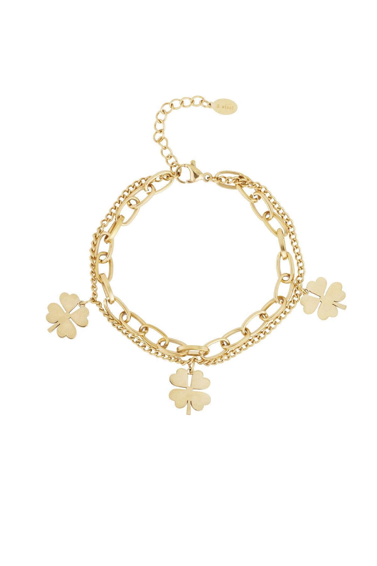 Lucky You armband - goud kleur
