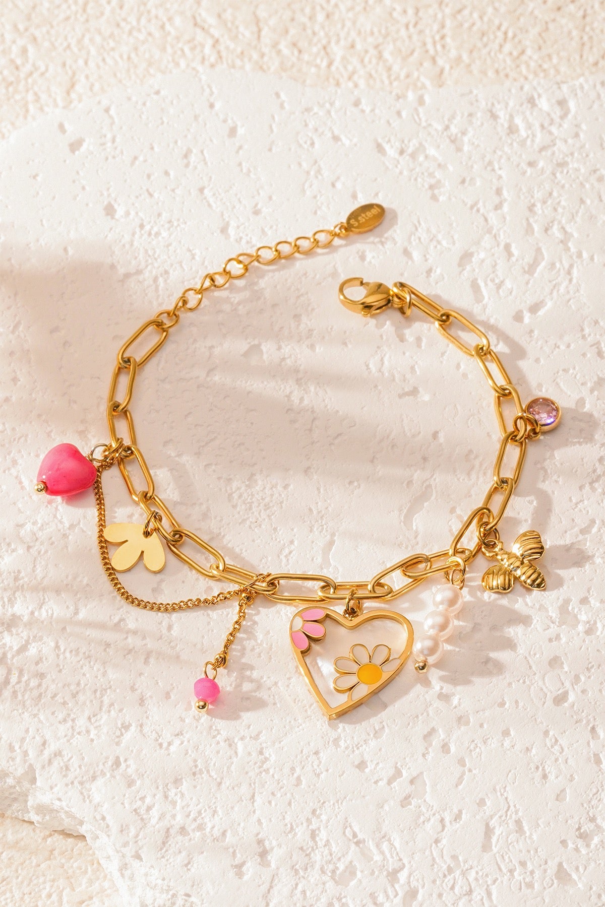 Blossom Dreams Armband - Goud kleur
