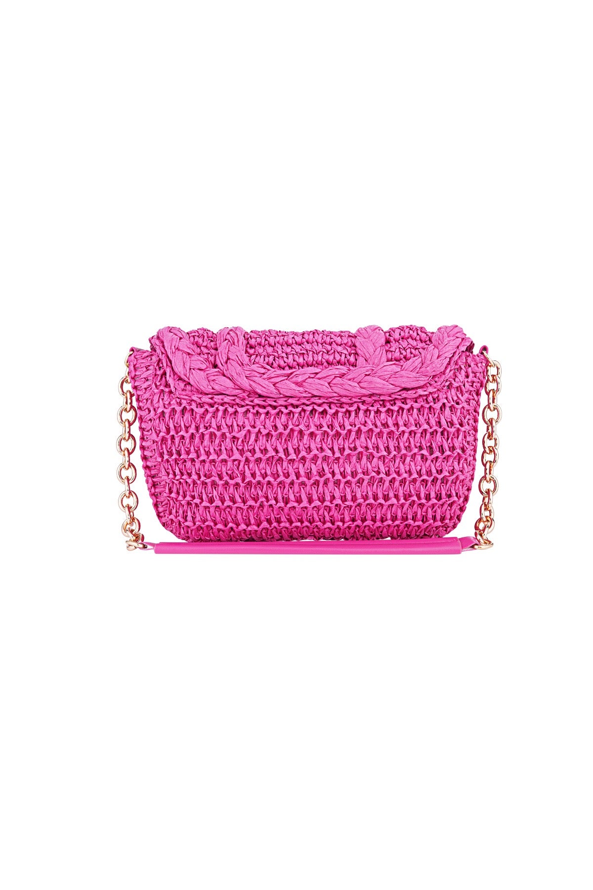 Schouder tas summer vibe - Fuchsia