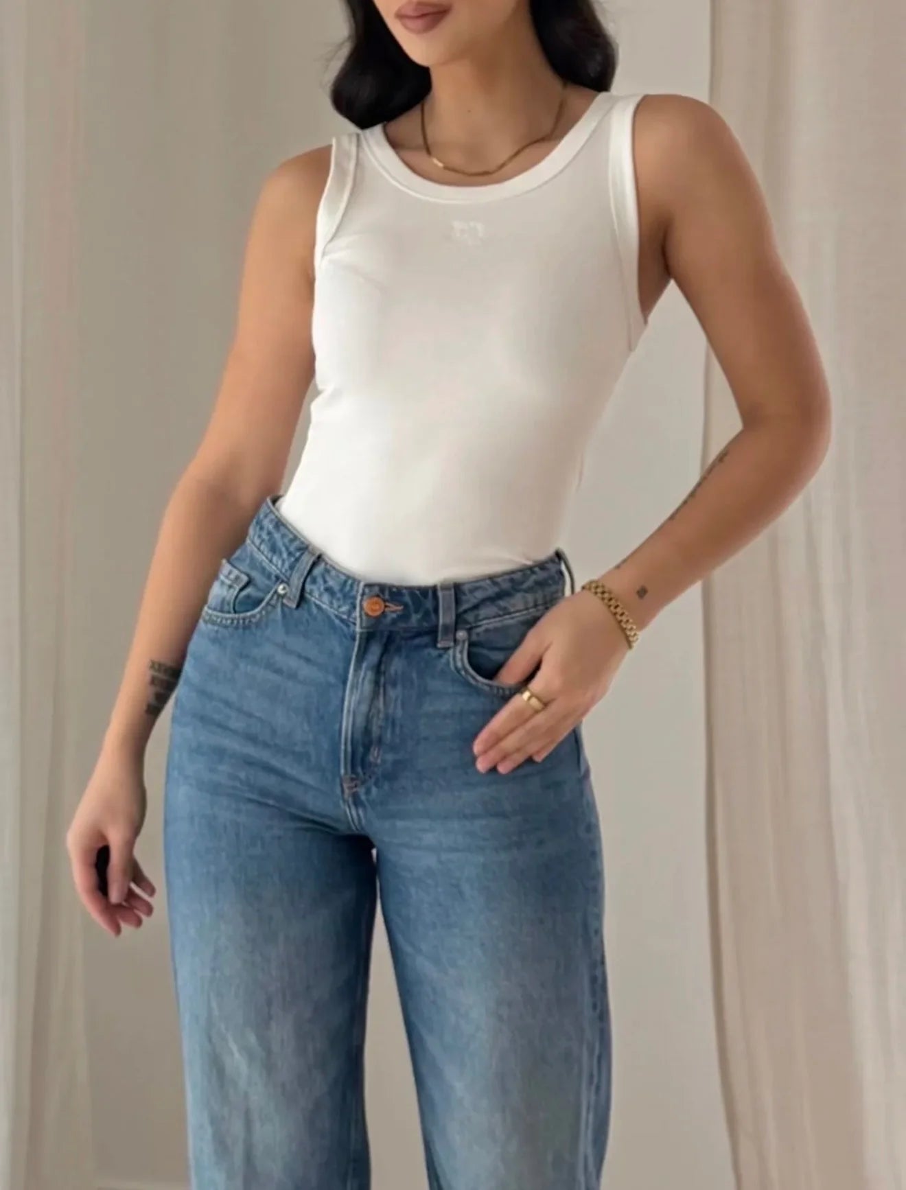 Kiki top -white