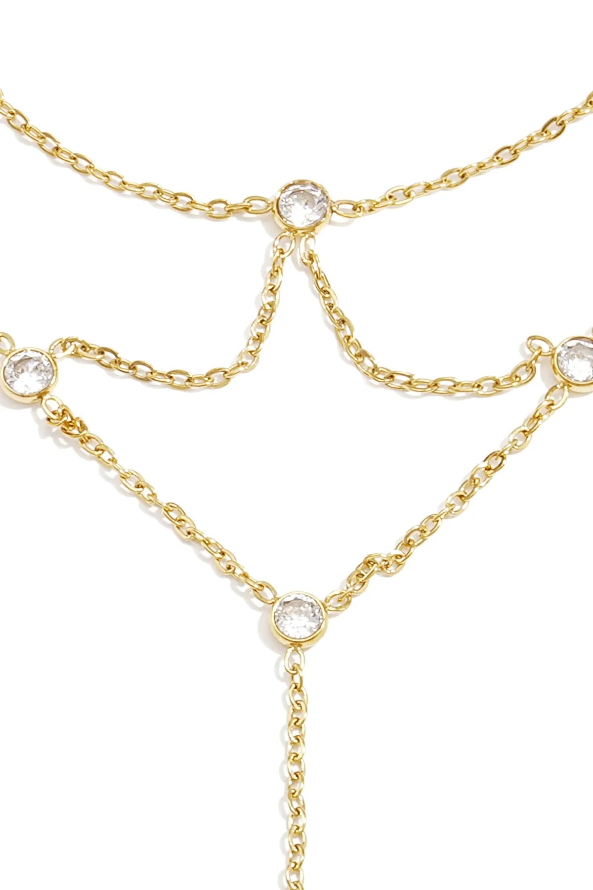 Handchain cirkelvormig -goud