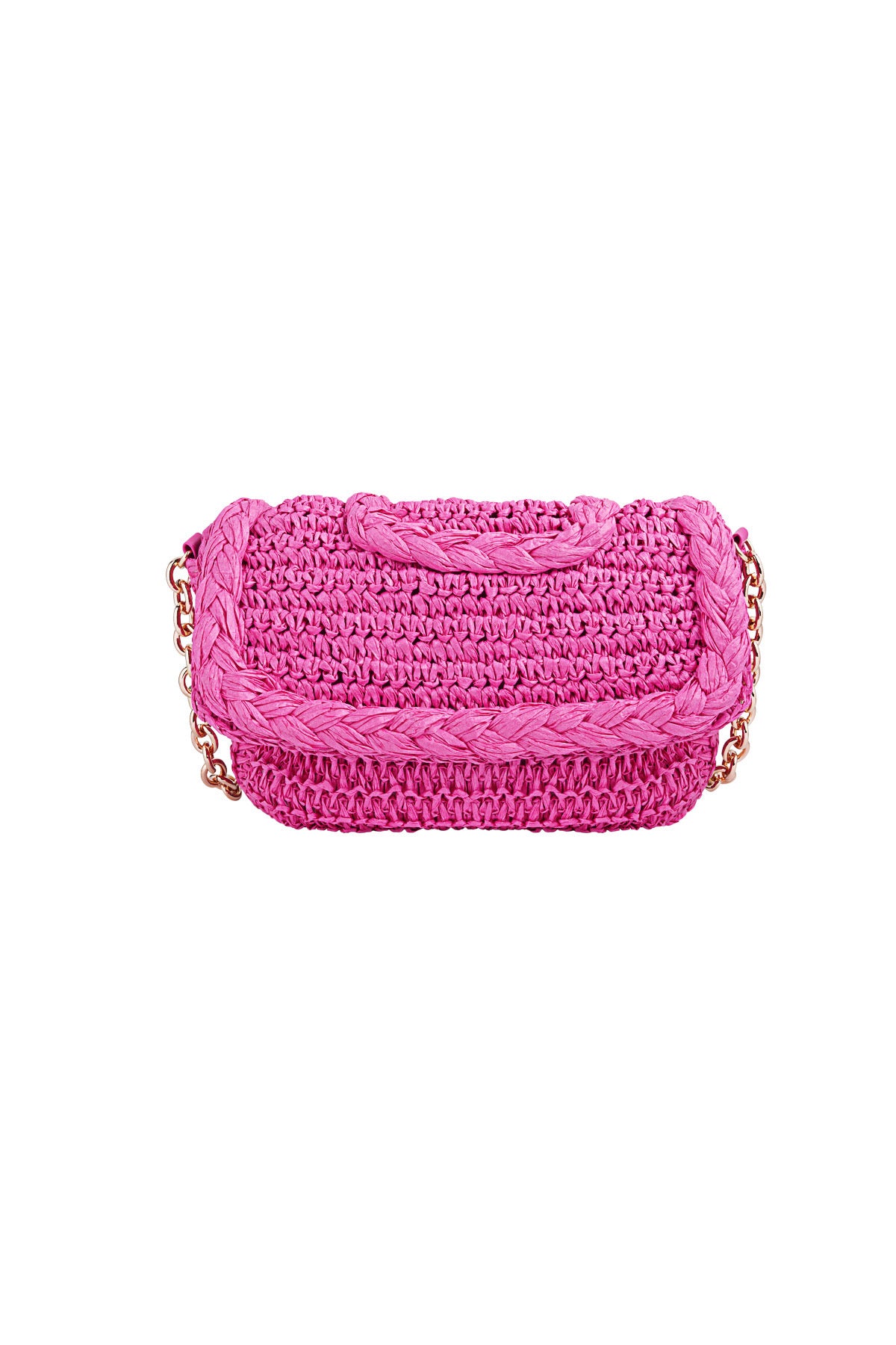 Schouder tas summer vibe - Fuchsia