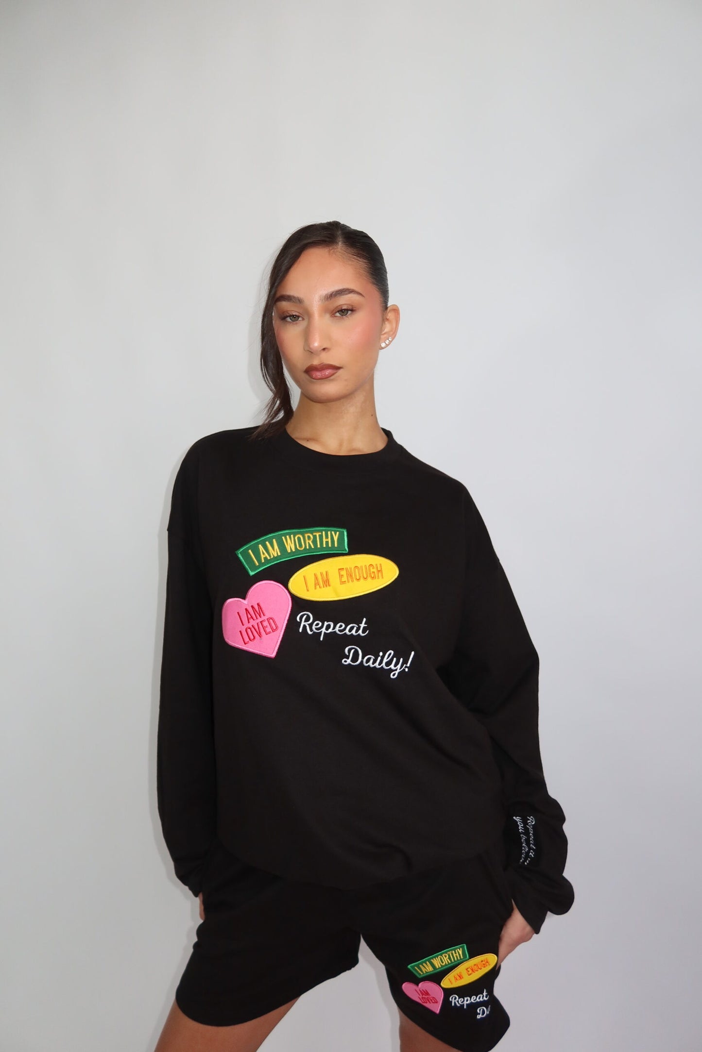 I am loved set -zwart
