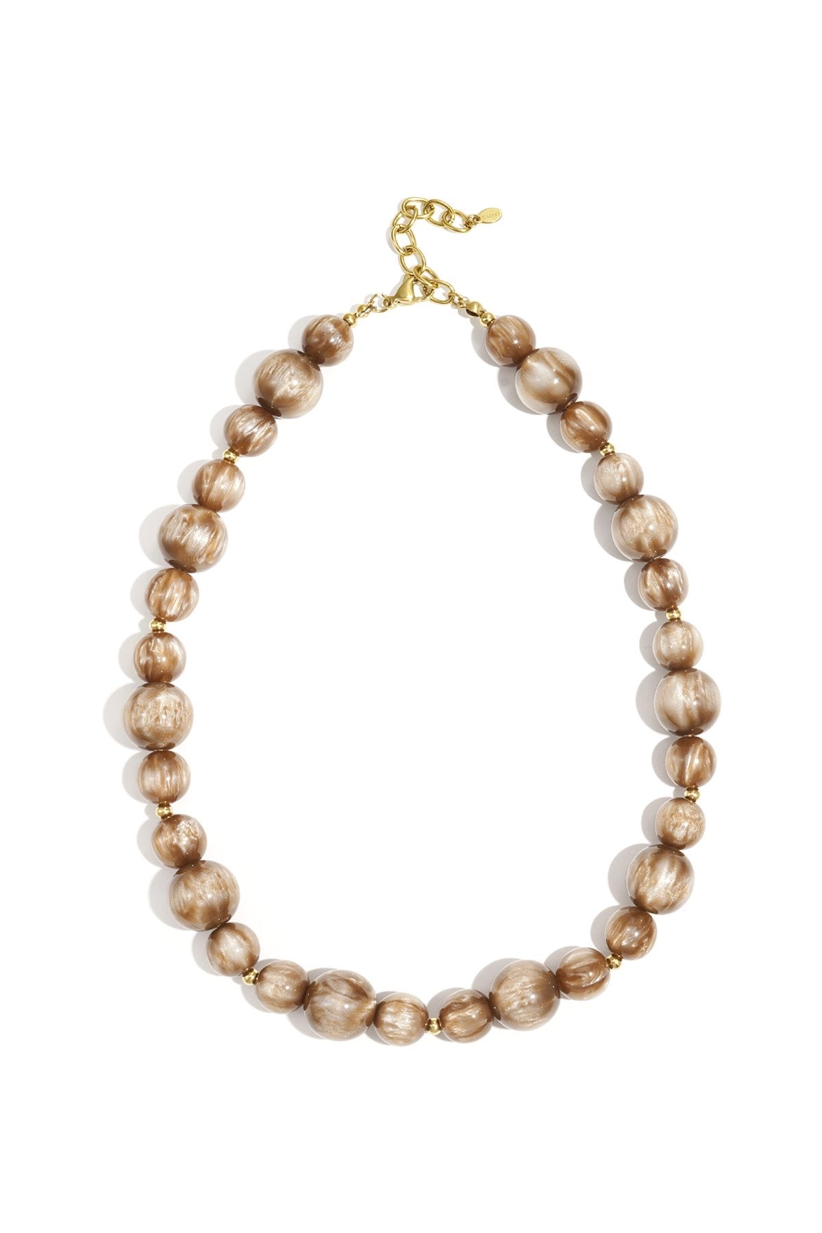 Harskralenketting -bruin