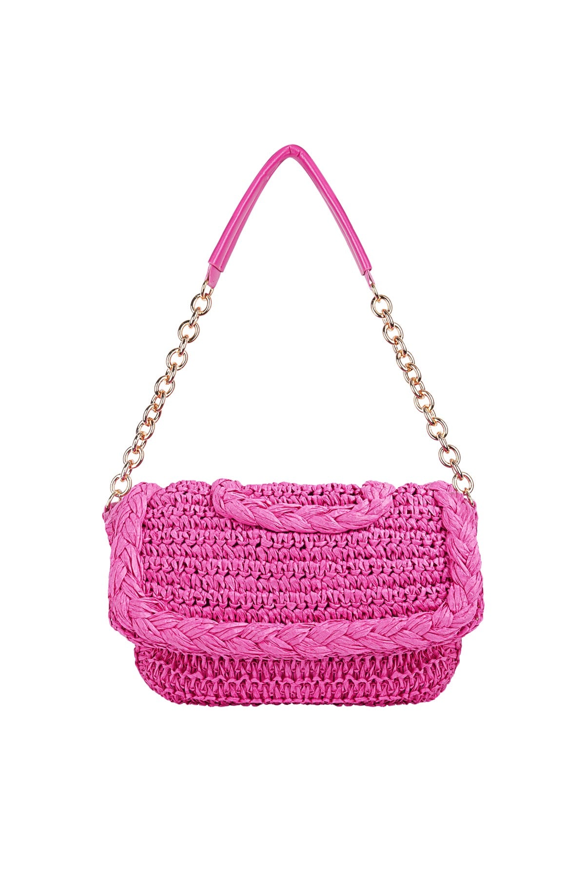 Schouder tas summer vibe - Fuchsia