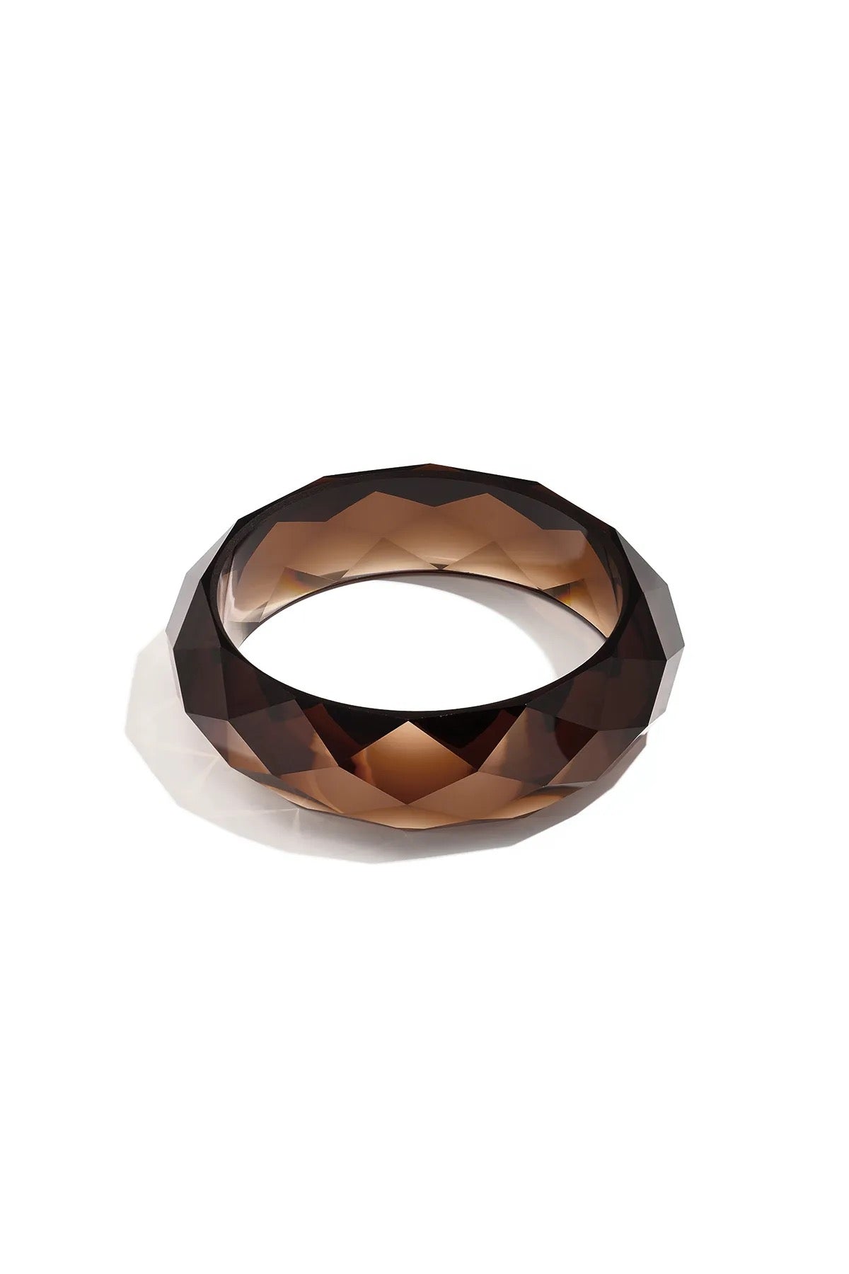 Acryl armband -bruin
