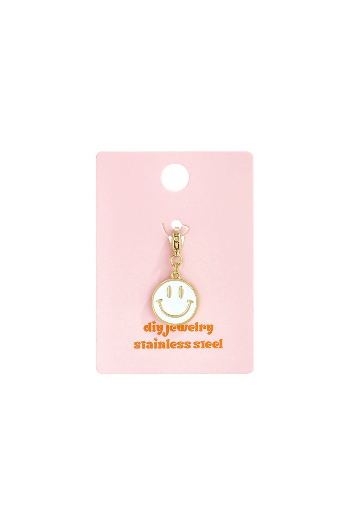 Sieraden bedel smiley