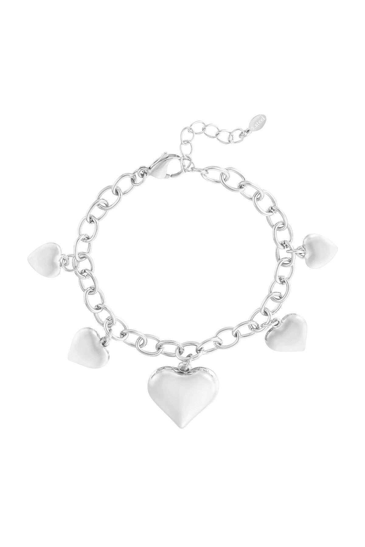 Endless love armband -zilver