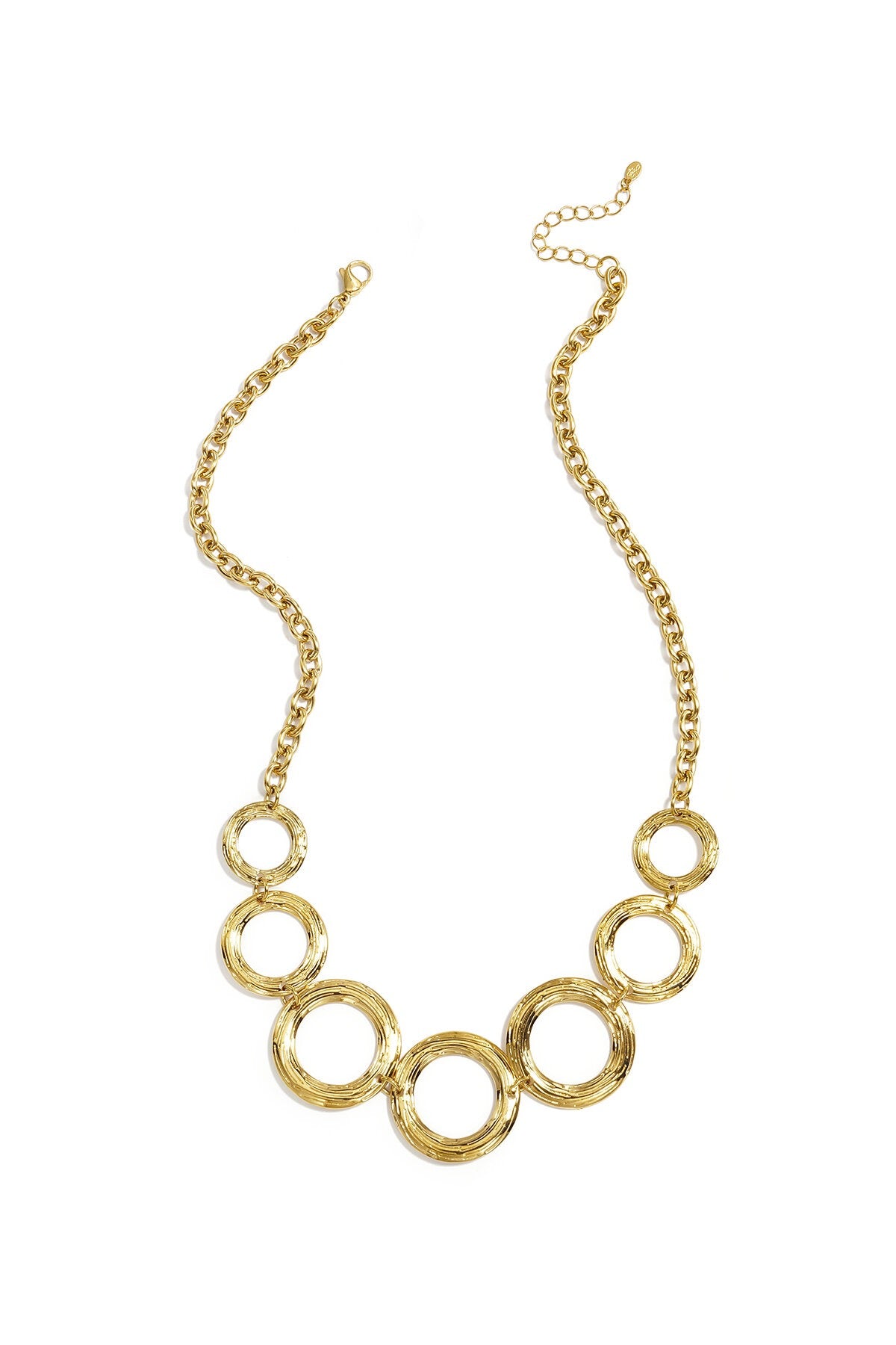 Ketting met grote open ringen