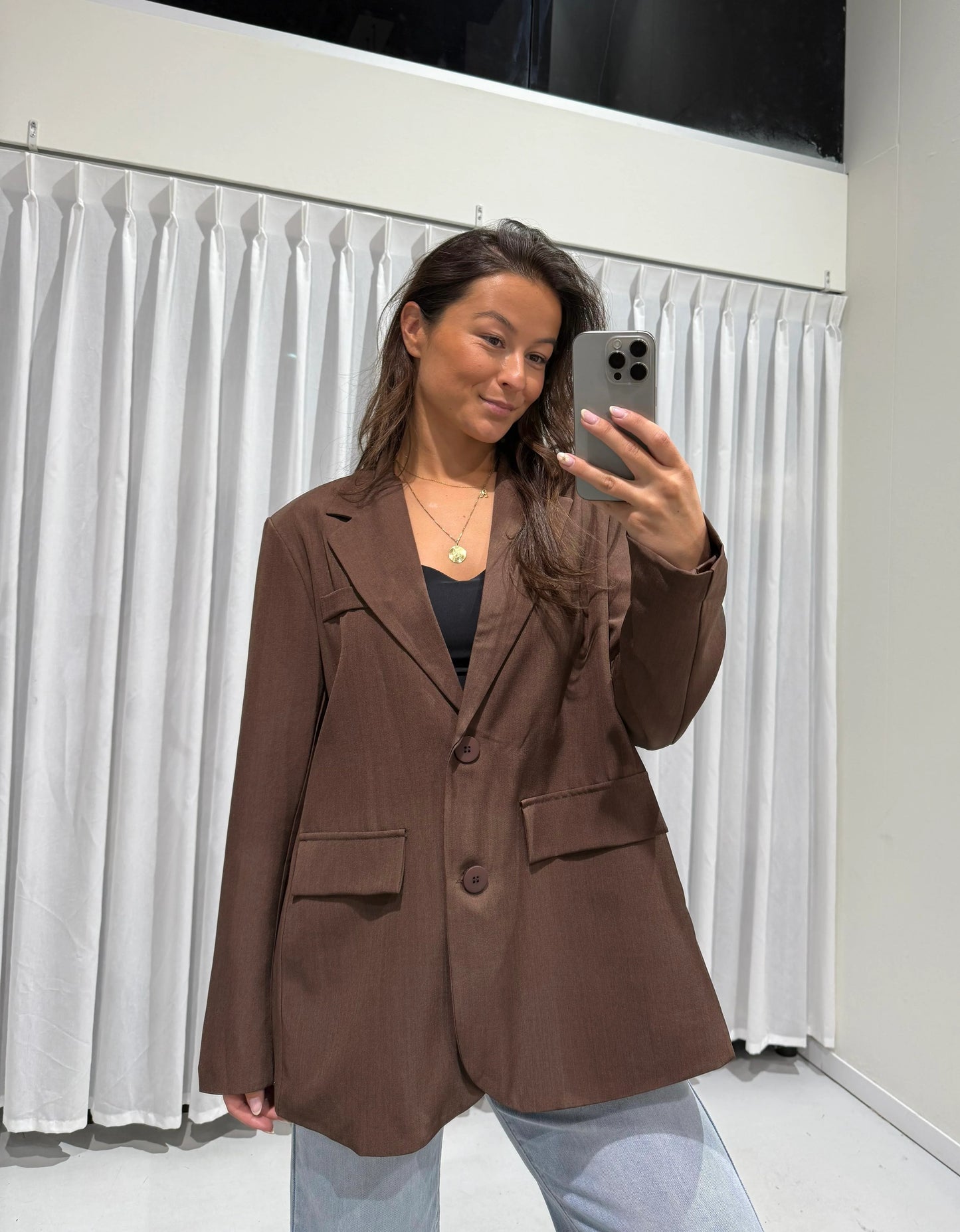 Jaimy Blazer - Brown