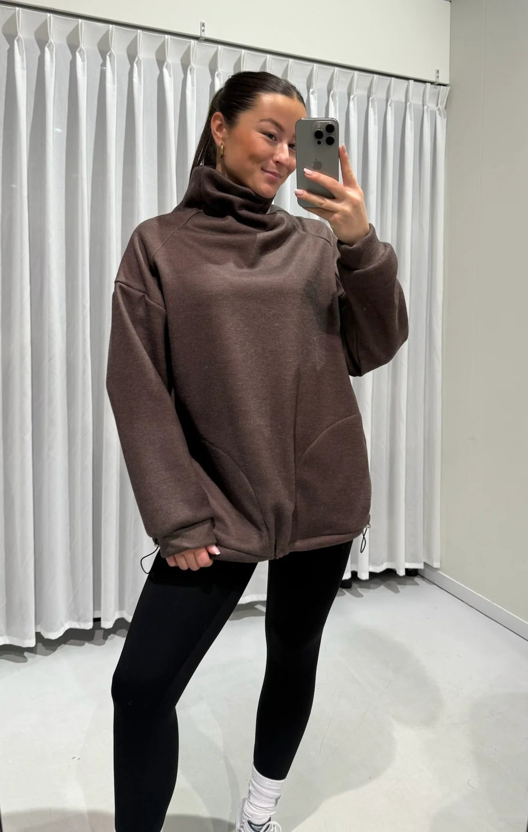 Fallon sweater -brown