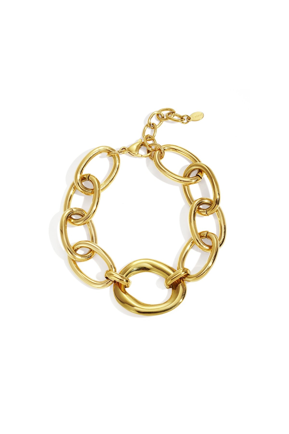Grove schakelarmband