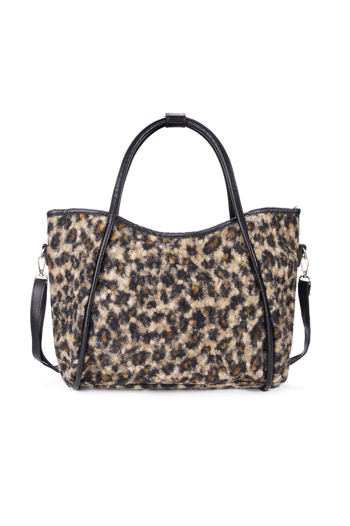 OMG leopard tote bag