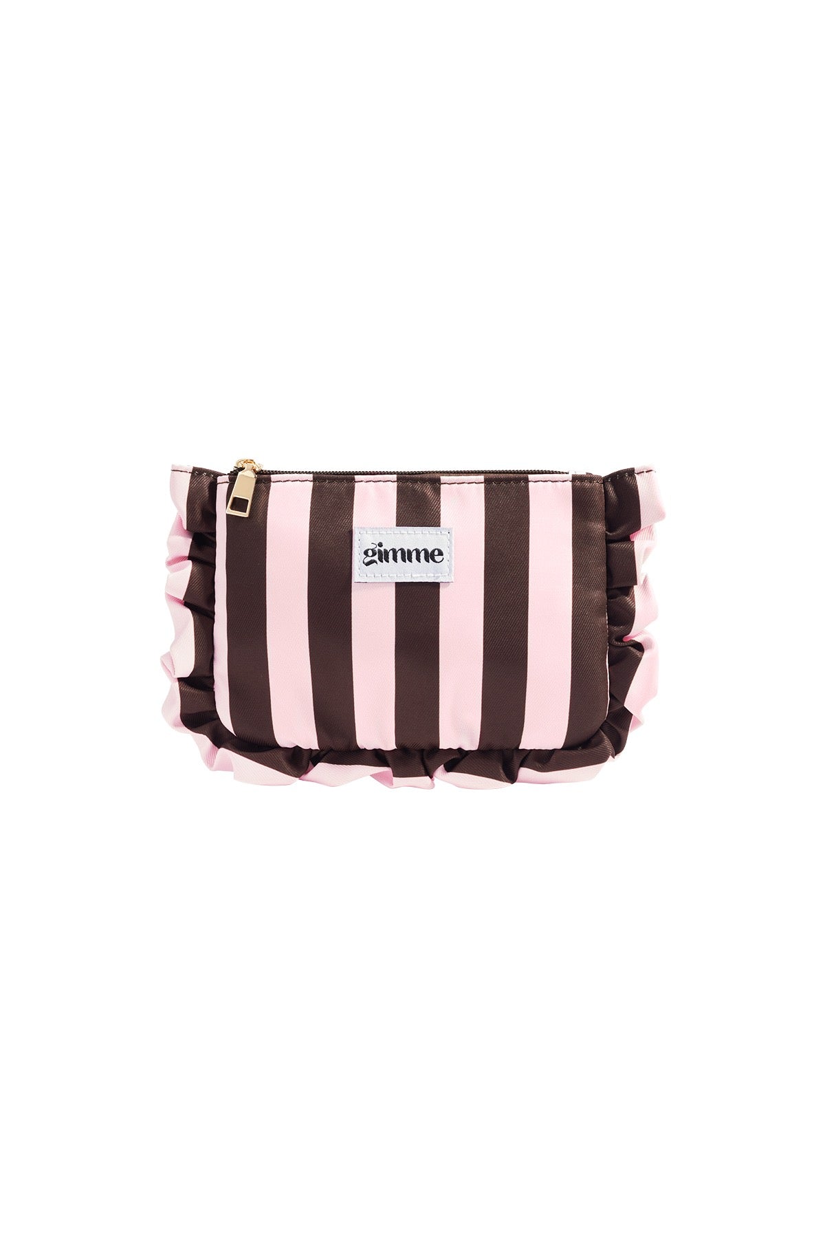 Make-Up tas / bruin-roze