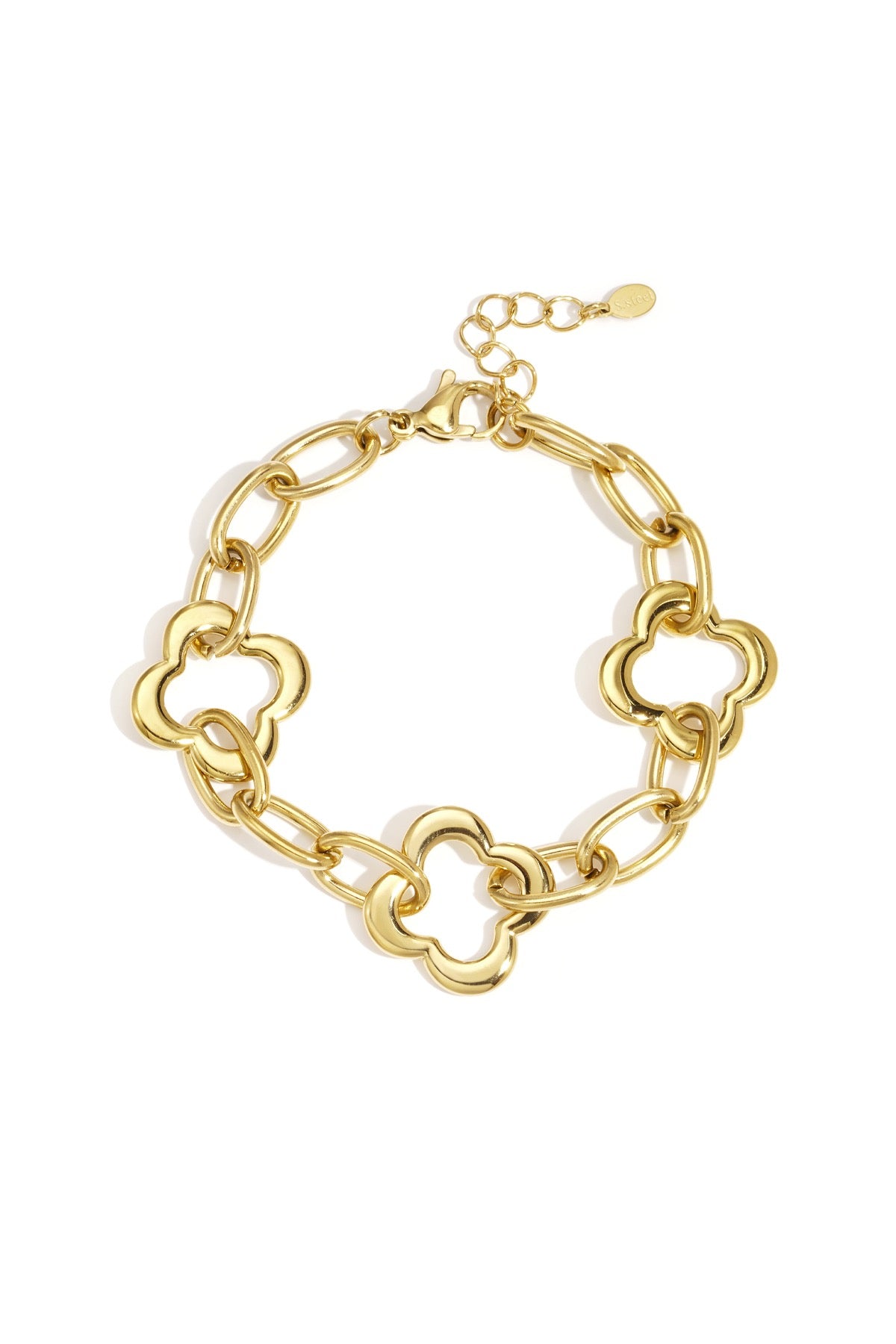 Klaverarmband schakels