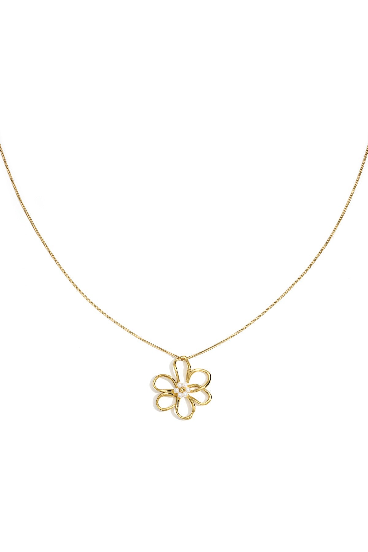 Ketting lang bloem