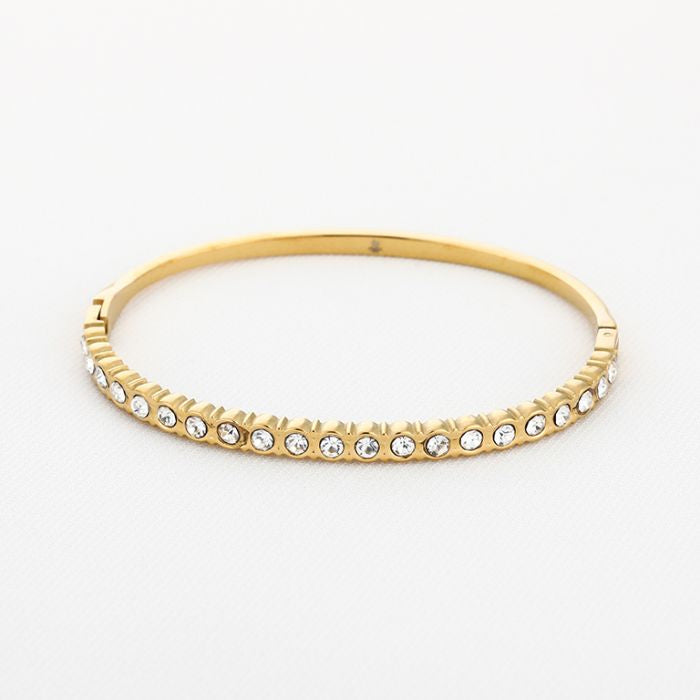 Zirkonia part bangle