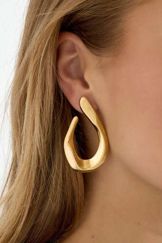 Classy oorbel - goud