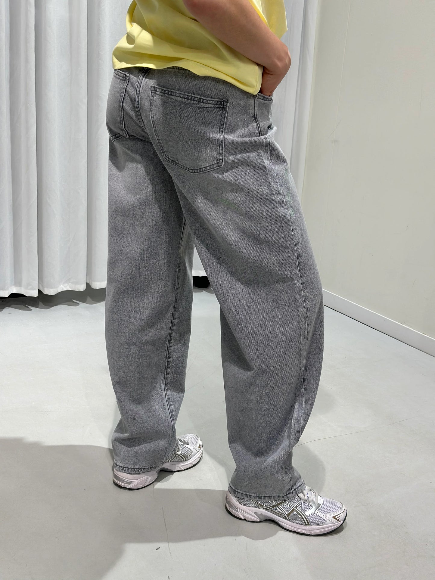 Laulia balloon jeans - Grey