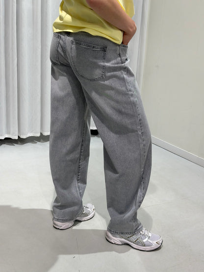 Laulia balloon jeans - Grey