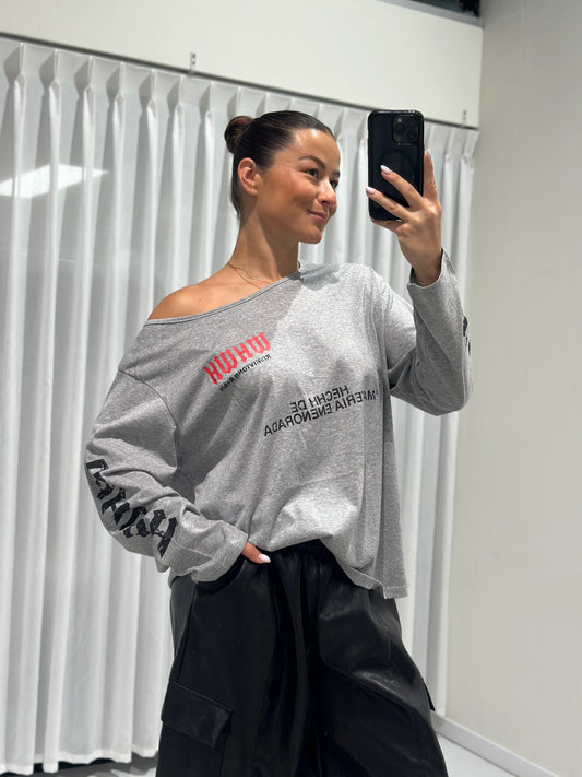 Sophie longsleeve -grey