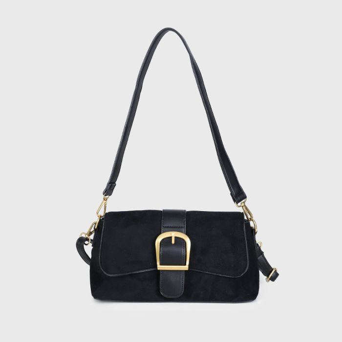 Wavy bag -black