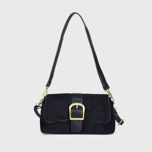Wavy bag -black