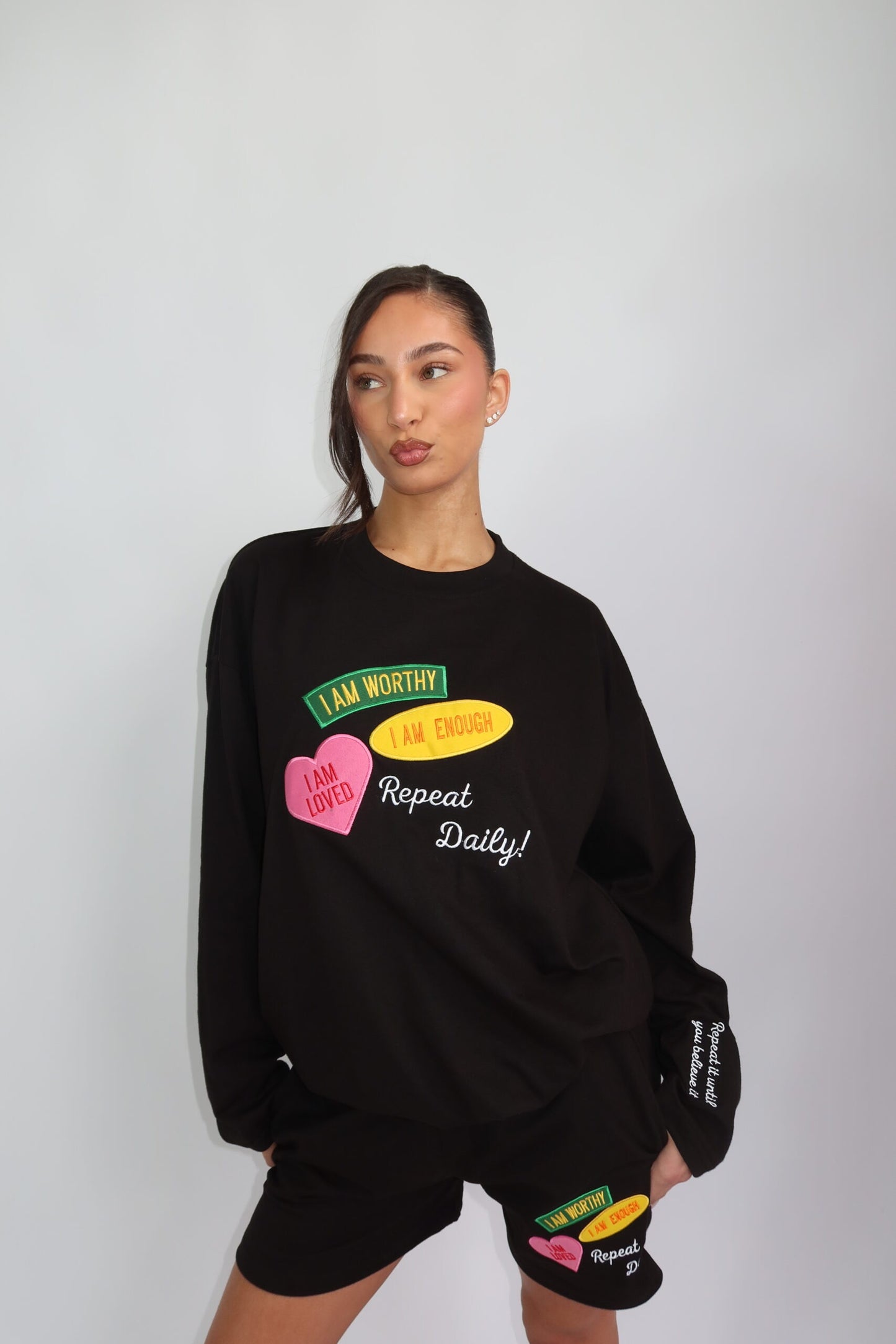 I am loved set -zwart