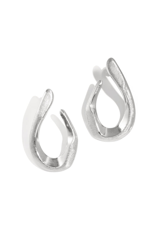 Classy oorbel - zilver