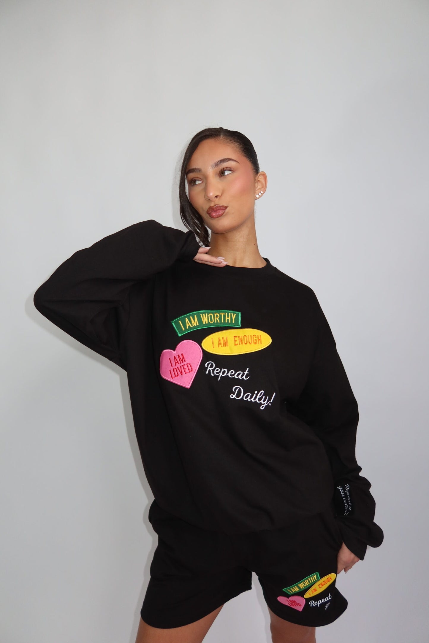 I am loved set -zwart