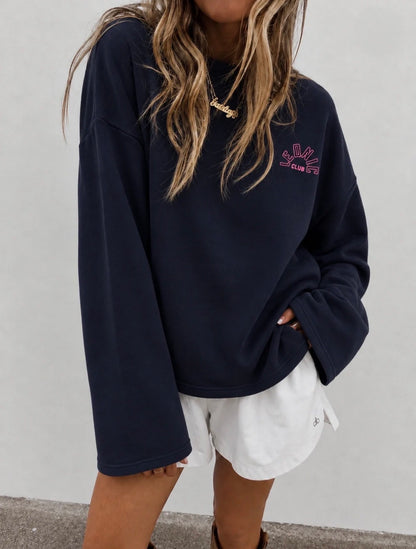 Iconic sweater -navy