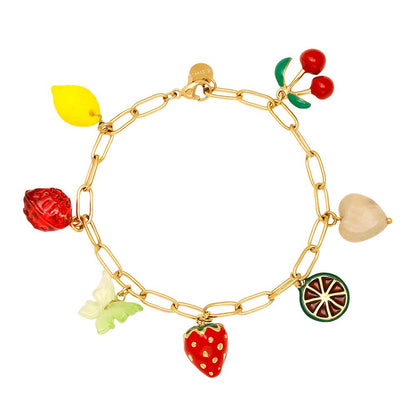 Armband met verschillende bedels