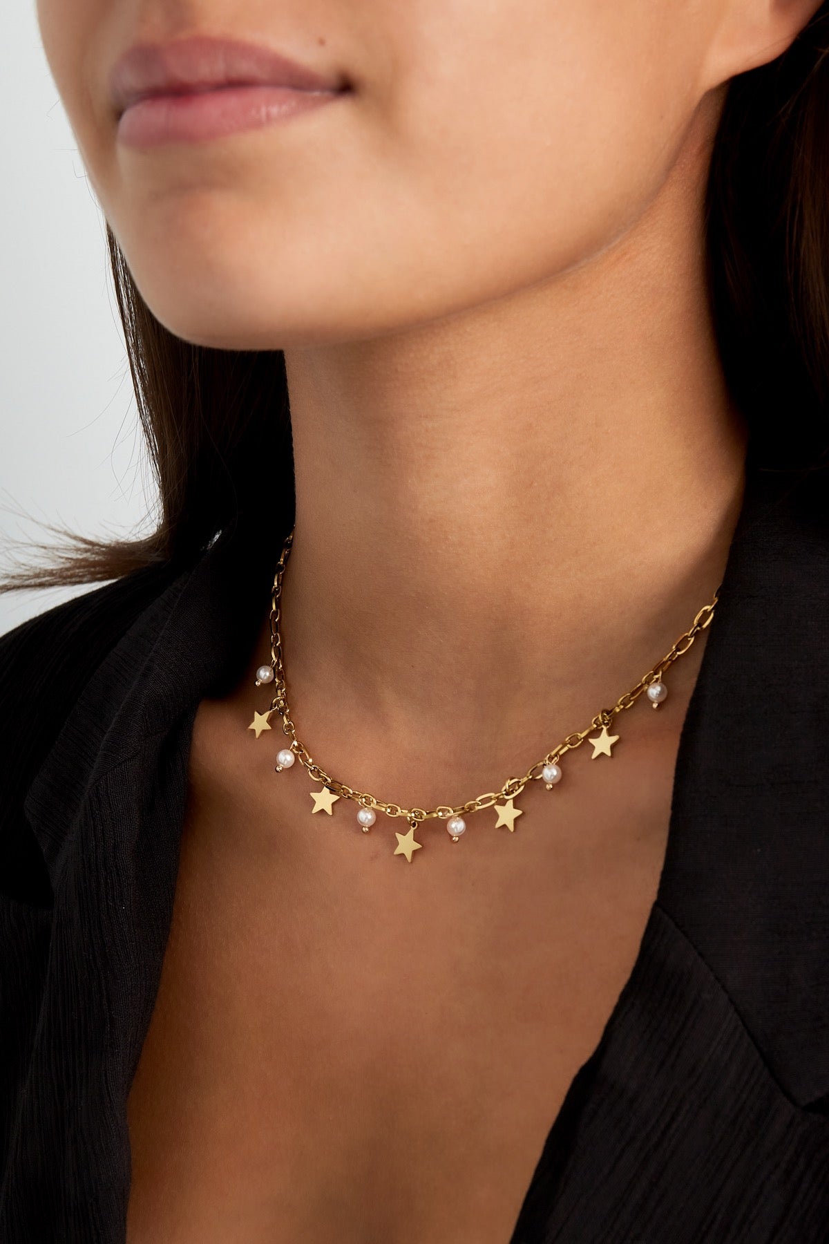 Starry night ketting - Goud