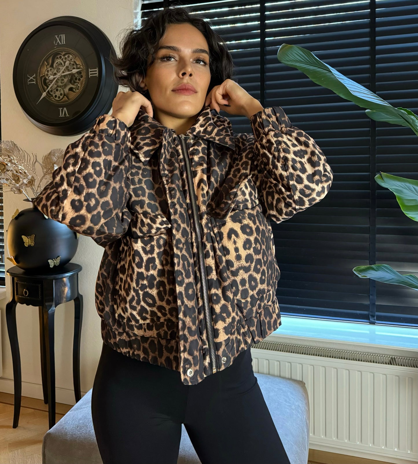 Leopard jacket