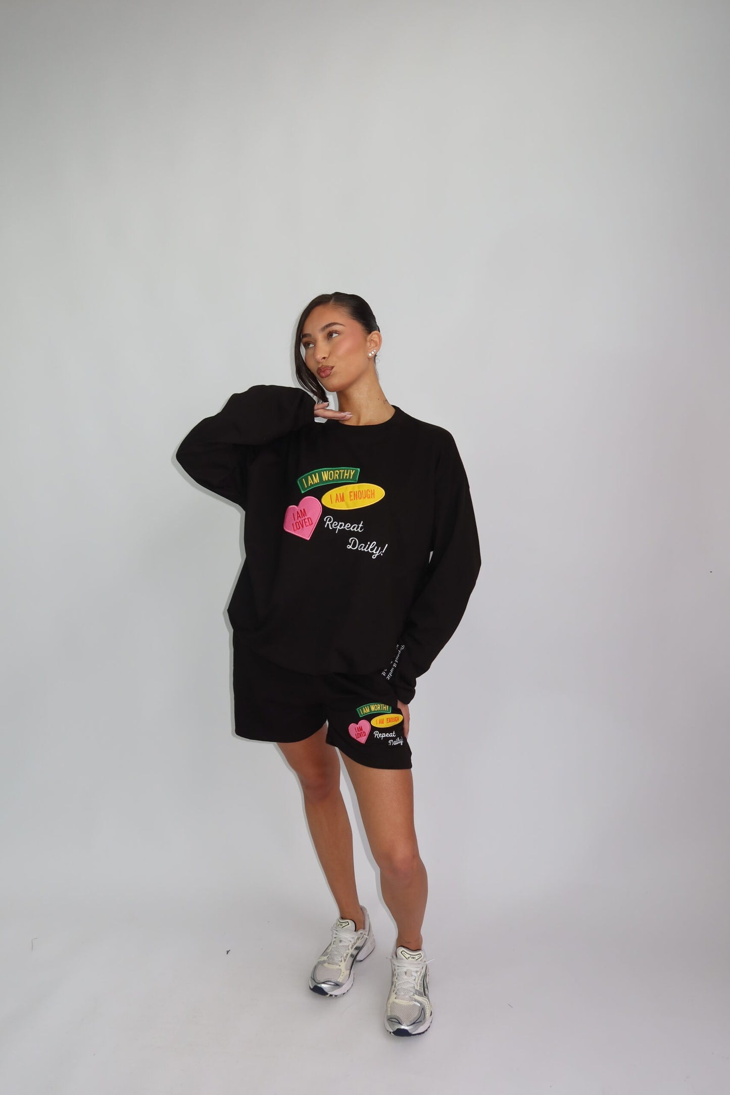 I am loved set -zwart