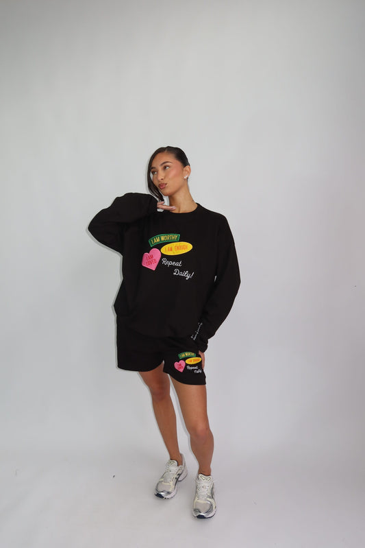 I am loved set -zwart