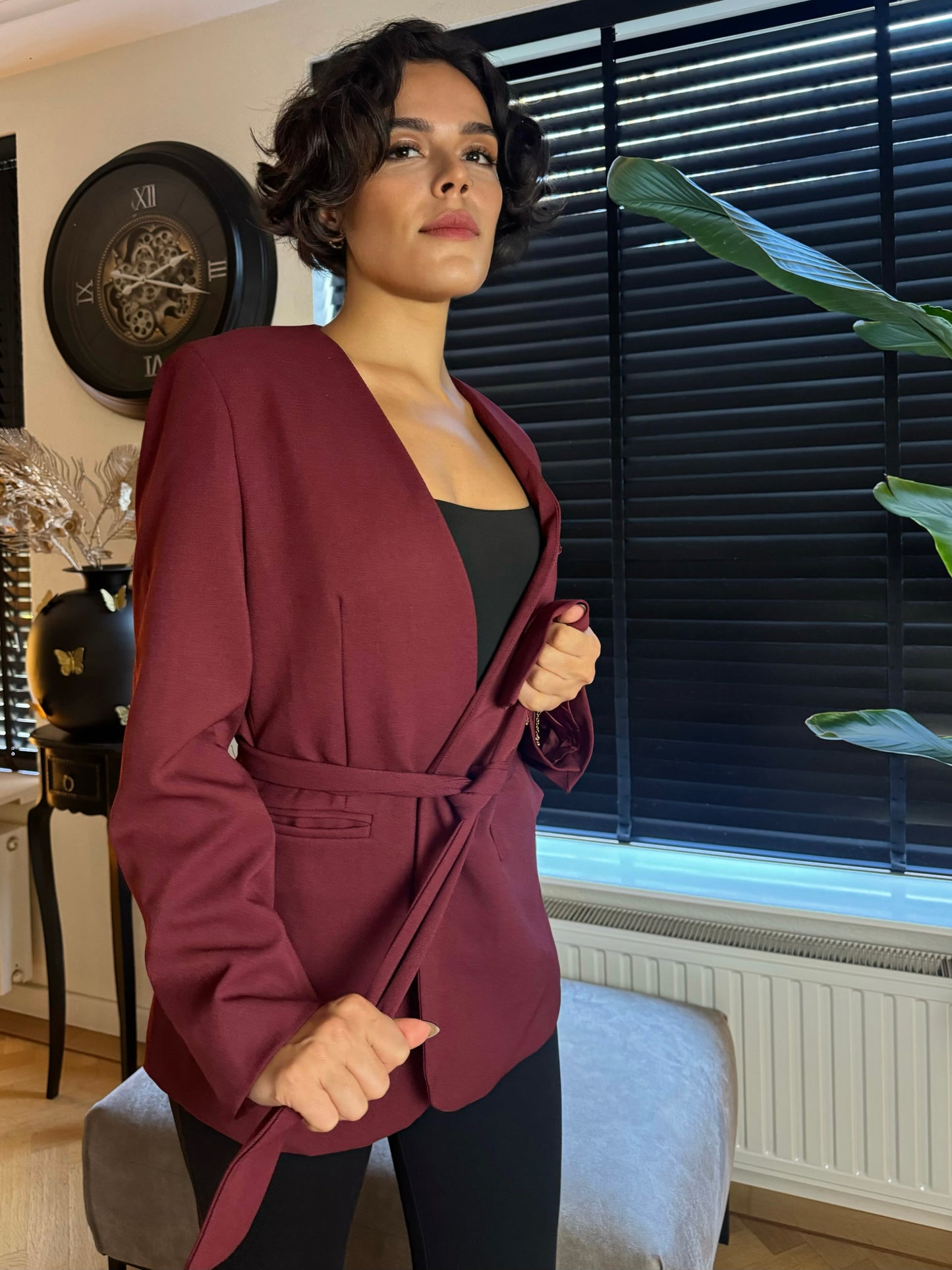 Muse blazer -bordeaux