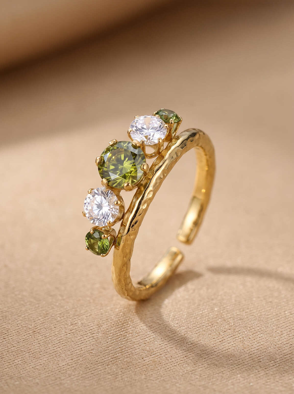 Amelia ring -groen