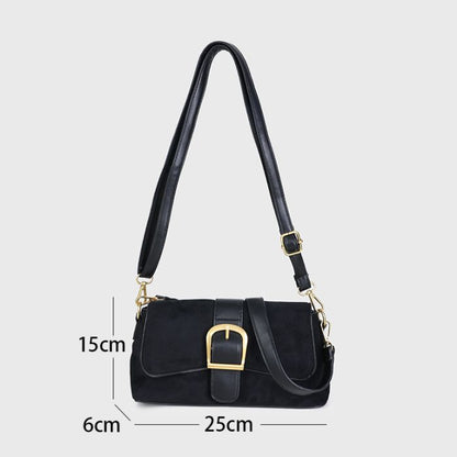 Wavy bag -black