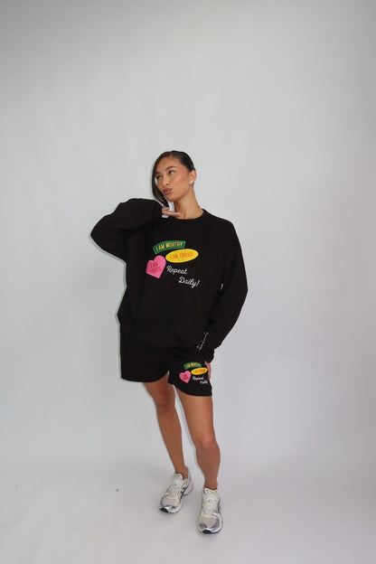 I am loved set -zwart