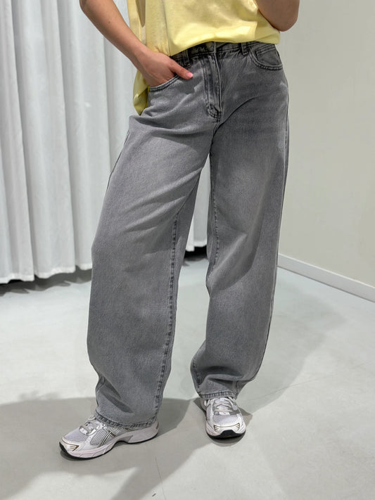 Laulia balloon jeans - Grey