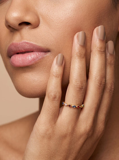 Ring small -multicolor