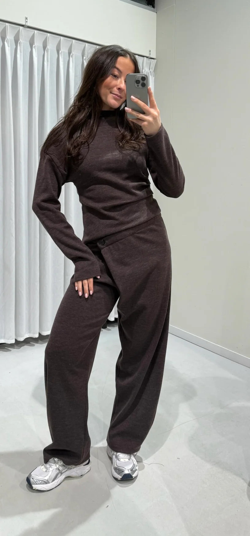 Nathalie 2-piece set brown