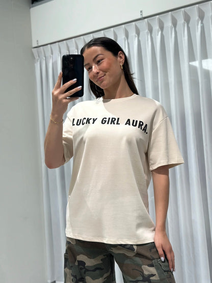 Lucky girl aura t-shirt