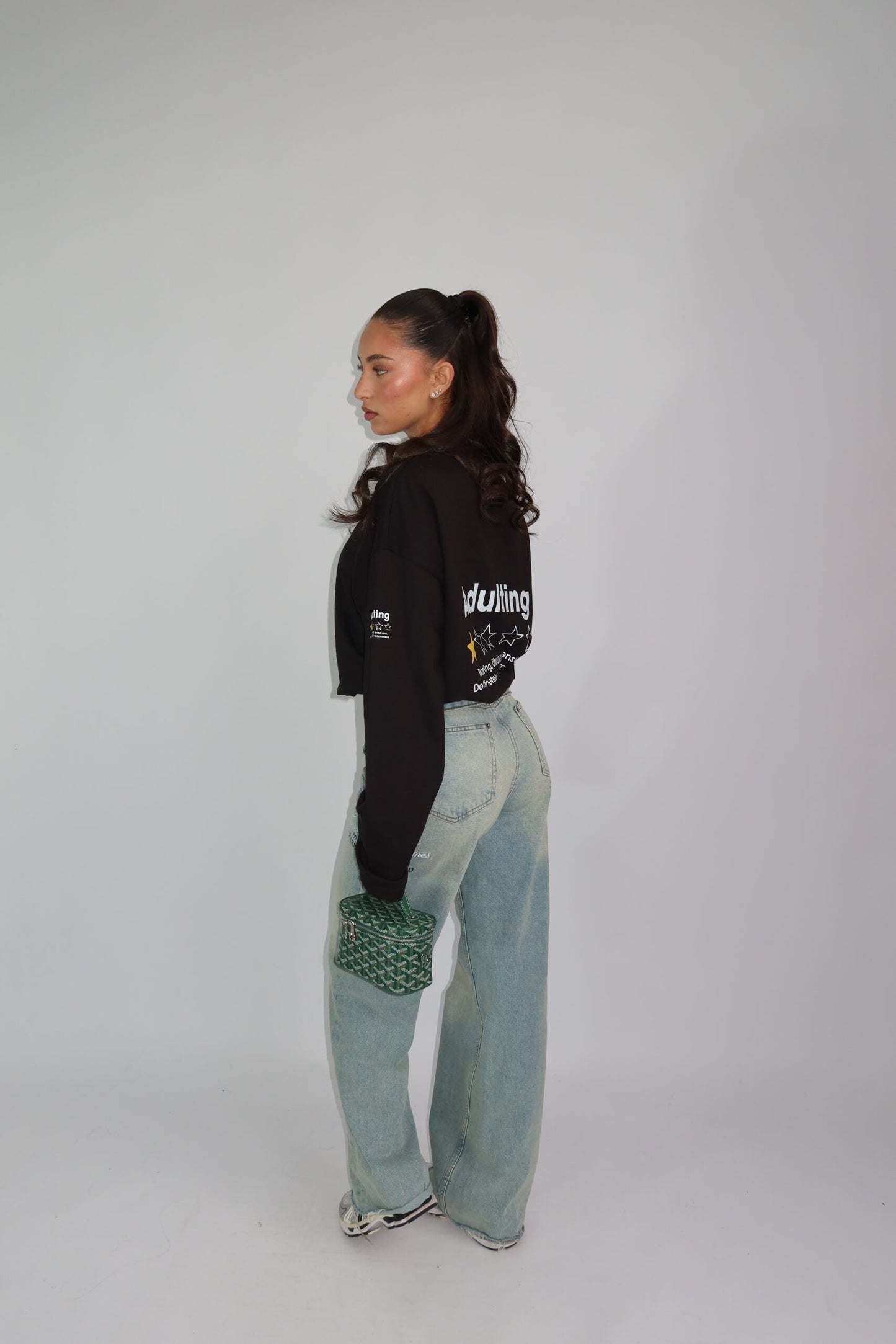 LONGSLEEVE ‘WOULD NOT RECOMMEND’ – zwart