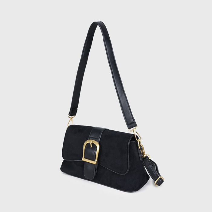 Wavy bag -black