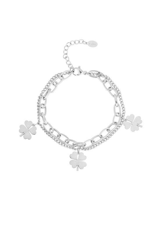 Lucky You armband - Zilver kleur